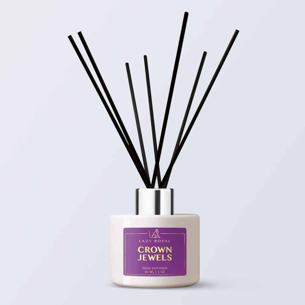 Crown Jewels 90 ml Reed Diffuser - Inspired by Maquis | Lazy Royal